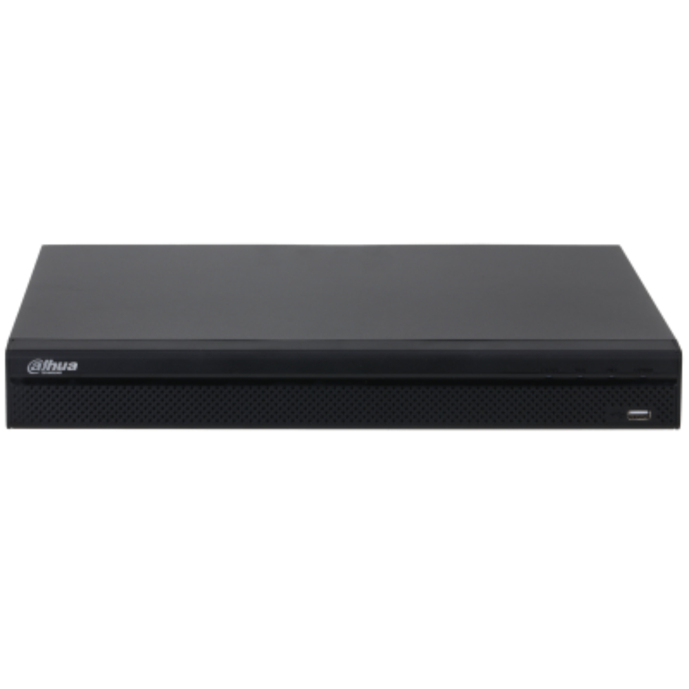 NVR de 8 MP/ 4k / 16 Canales IP/ 16 Puertos PoE/ Rendimiento de 160 Mbps/ Smart H.265+/ 2 Bahias de Discos Duros/ Salidas de Video HDMI&VGA/ 4&2 E&S de Alarmas/ Soporta cámaras WizSense/ H.265+/ 4 canales SMD Plus - Imagen 2