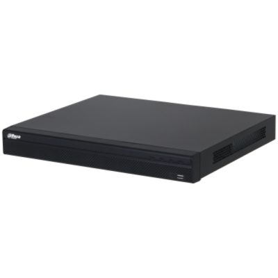 NVR de 8 MP/ 4k / 16 Canales IP/ 16 Puertos PoE/ Rendimiento de 160 Mbps/ Smart H.265+/ 2 Bahias de Discos Duros/ Salidas de Video HDMI&VGA/ 4&2 E&S de Alarmas/ Soporta cámaras WizSense/ H.265+/ 4 canales SMD Plus