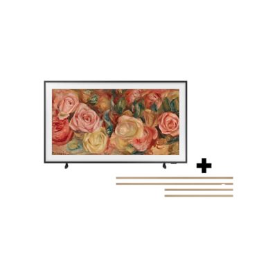 Televisor Samsung FLAT QLED FRAME Smart TV 65 pulgadas, UHD 4K /3,840 x 2,160 / DVB-T2 / Wifi 5/ Modo Arte/ NQ4 AI Gen 2 procesador/ 144Hz/ Pantalla mate /Bluetooth 5.3/ Dual Led / asistente de voz / Multiview/ modo ambiente/ Modo Juego/ HDMI x 4 / USB x 2 /LAN/ One conect /40W audio/ abre y edita archivos de Office/ Control Solar/Garantía 1 añ