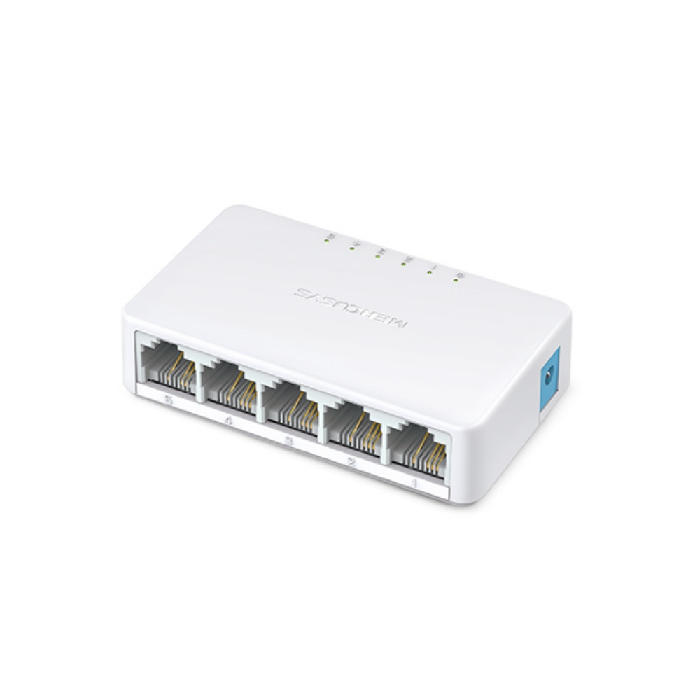 Switch De Escritorio Mercusys Ms105 5 Puertos 10/100 Mbps