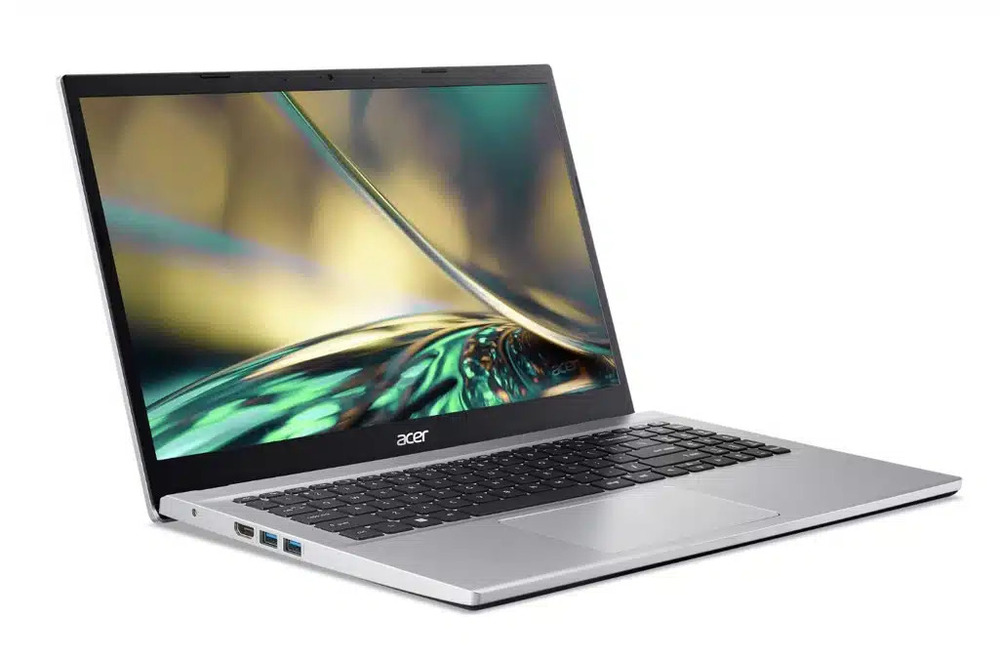 Portatil Acer A315-59-39GN Intel® Core™ i3-1215U 15.6 FHD Acer ComfyView LED LCD 8GB DDR4(1*8)/512SSD Linux (ESHELL) Color Silver - Imagen 3