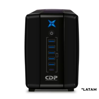 Ups Cdp R-upr 1008 1000va 1kva 8 Tomas