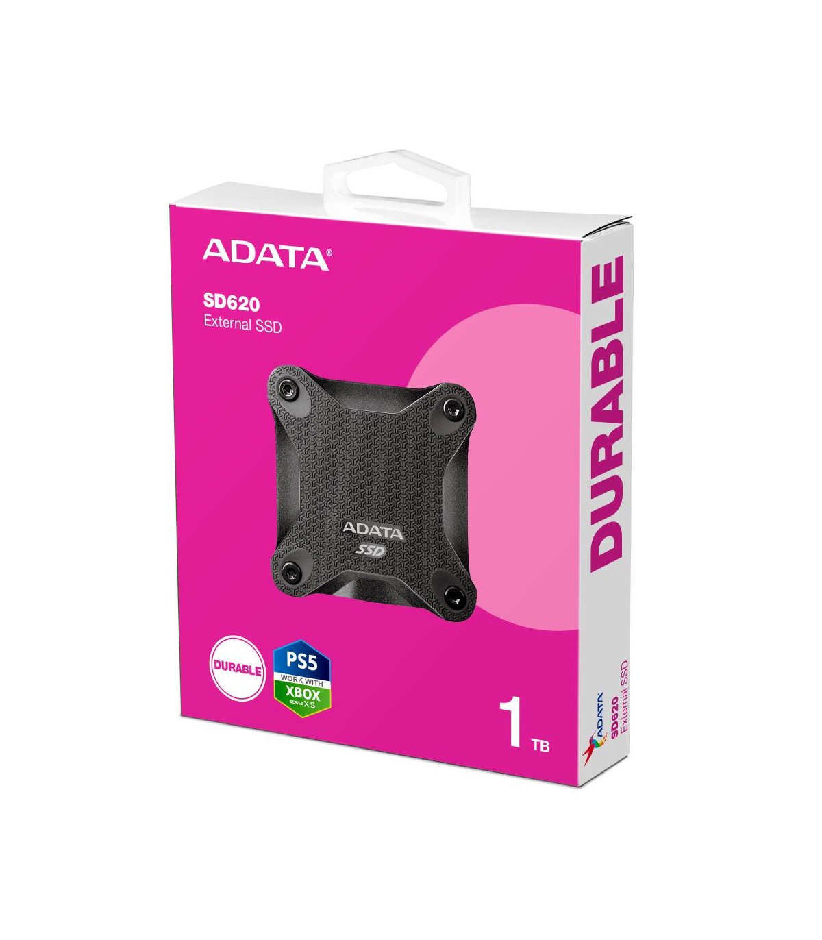 Disco Externo ADATA SD620 1TB USB 3.2 – Velocidad 520MB/s y Resistente a Golpes - Imagen 3
