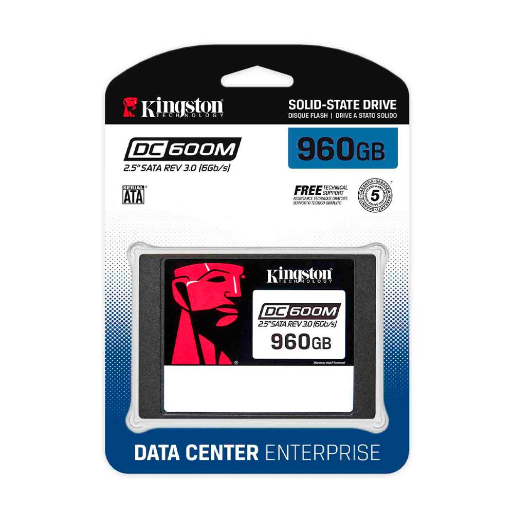 Disco SSD Kingston DC600M 960GB SATA – Ideal para Empresas y Servidores - Imagen 3