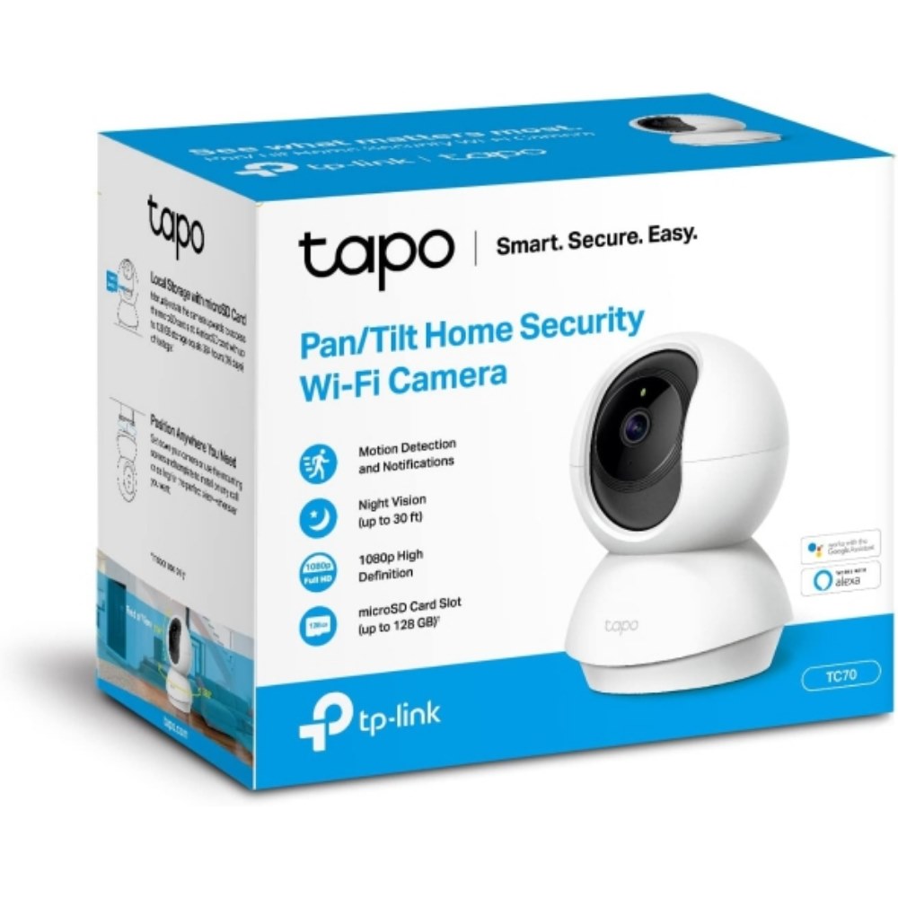Cámara De Seguridad Tp-link TC70 Wifi 360° Full Hd - Imagen 4