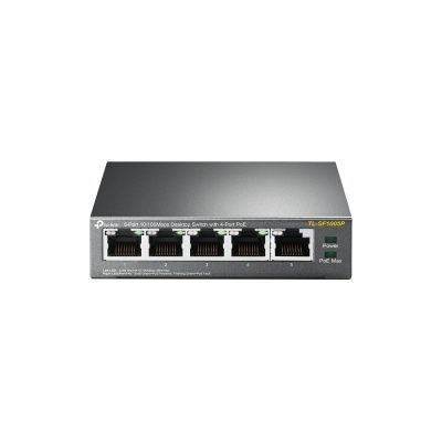 Switch Tp-link Tl-sf1005p 5 Puertos Poe 10/100mbps 4-poe