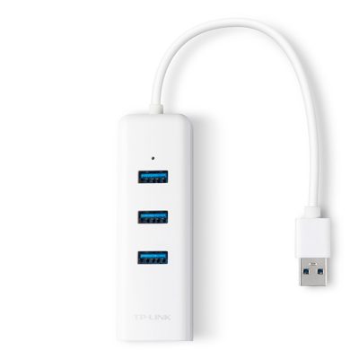 Tp-link, Hub Usb 3.0 2en1: 3 Usb + 1 Ethernet Gigabit, Ue330